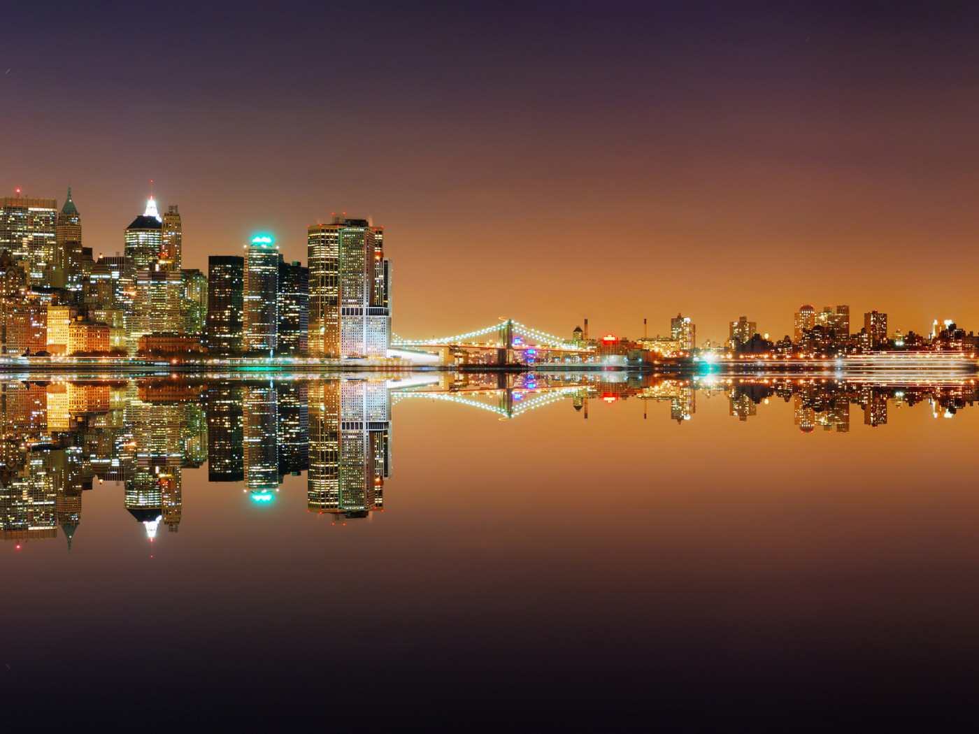 Огни ночного города