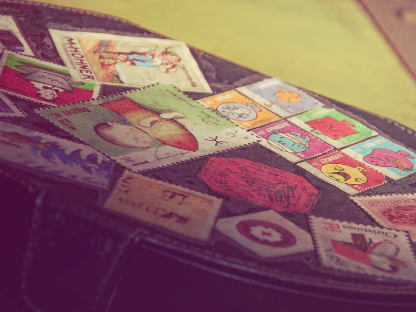 Сумка с марками