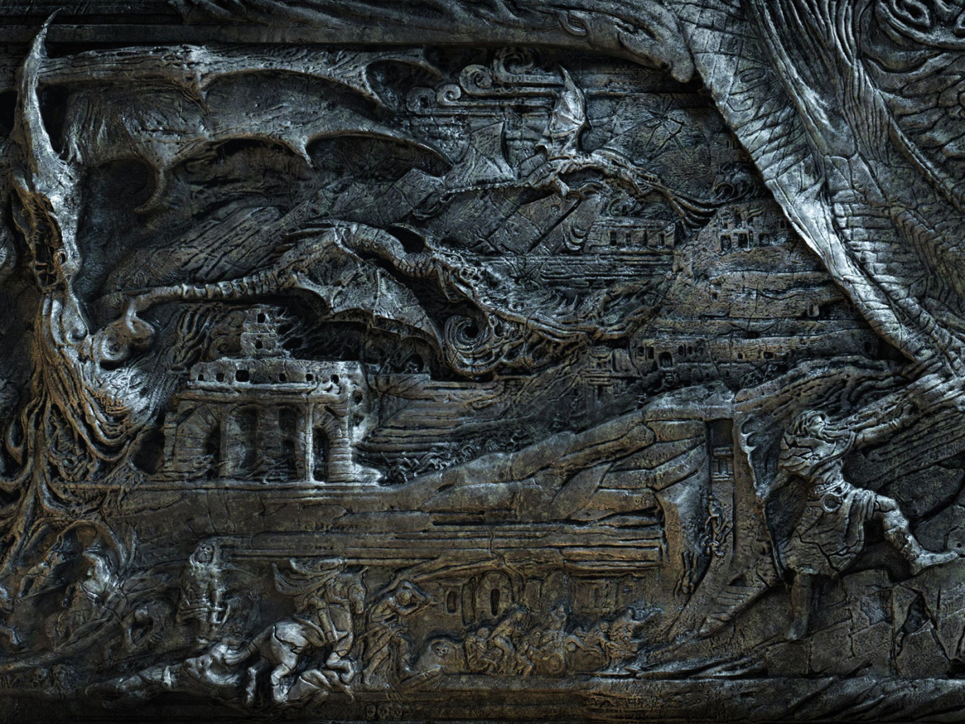 Барельеф фэнтези