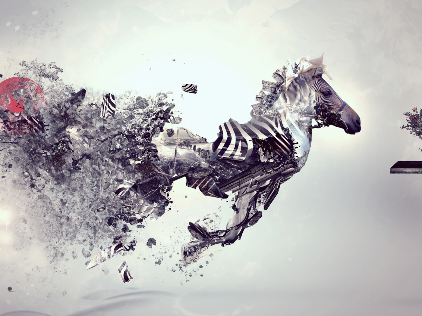 Креативная зебра