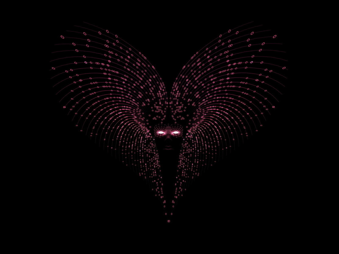 Маска в темноте