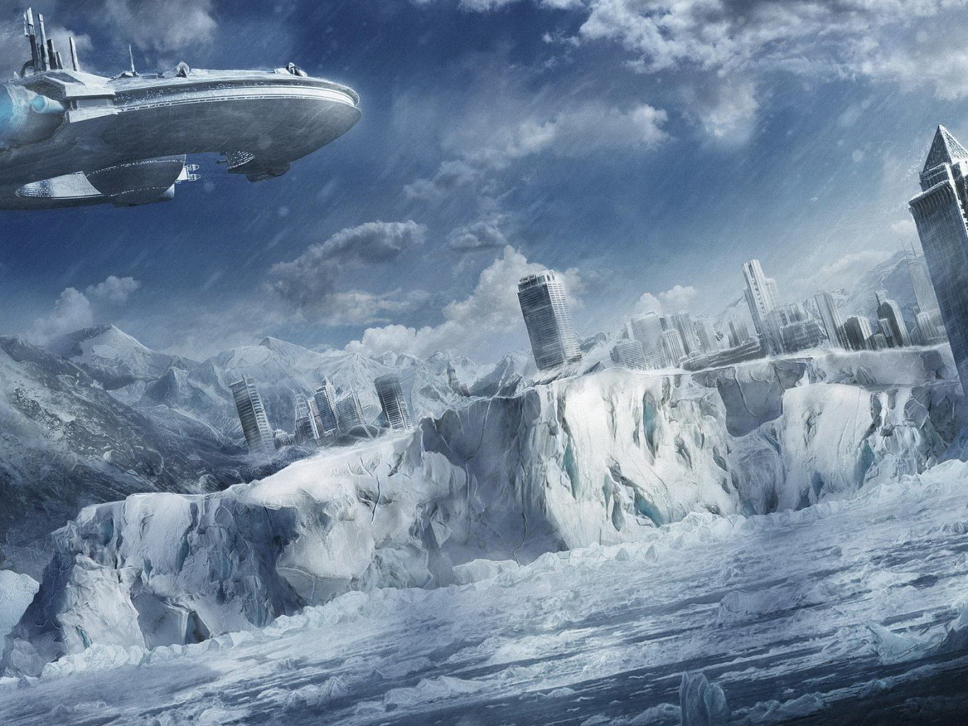 Замерзший город