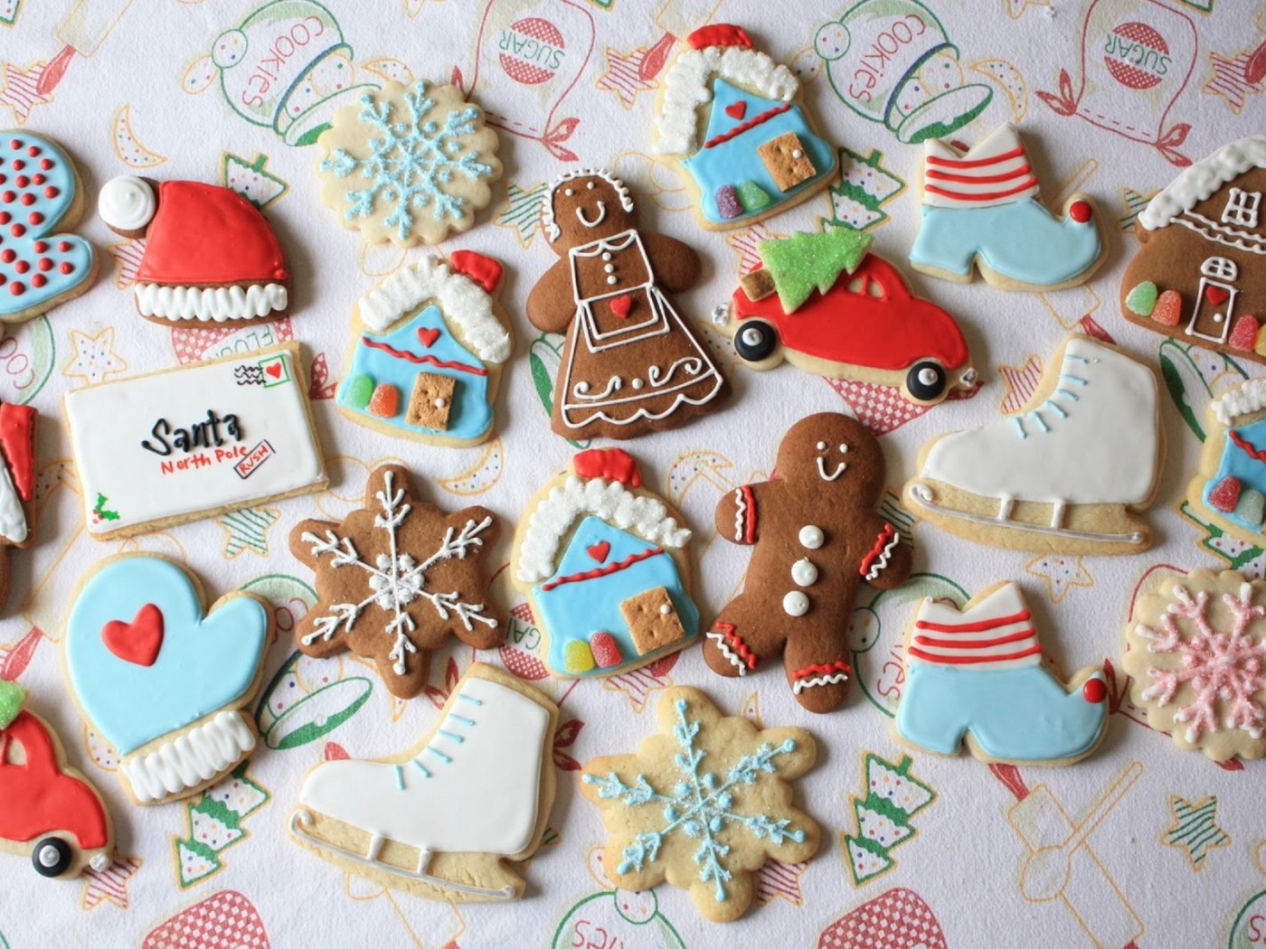 Фигурки из печенья