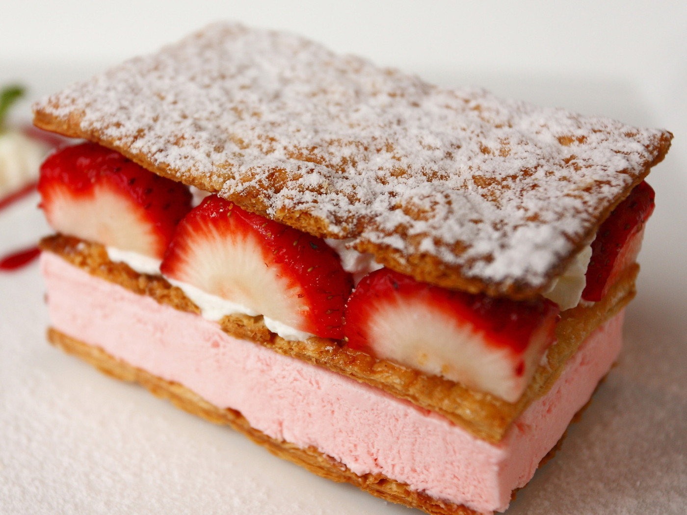 Фруктовое пирожное