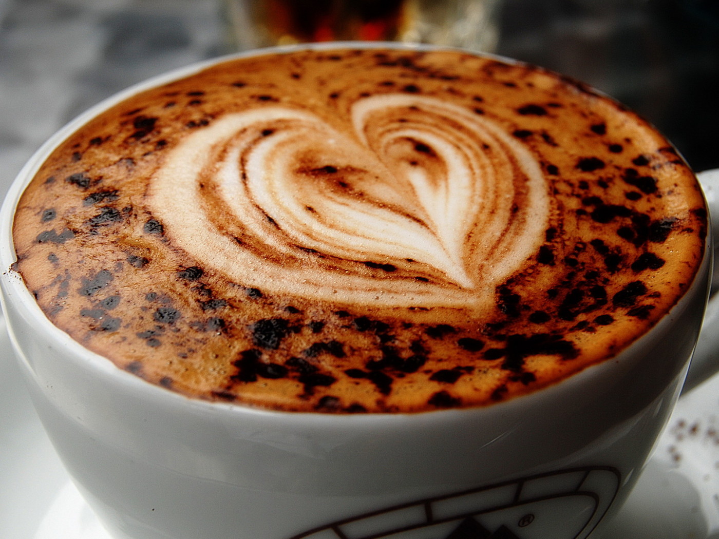 Кофе с сердечком