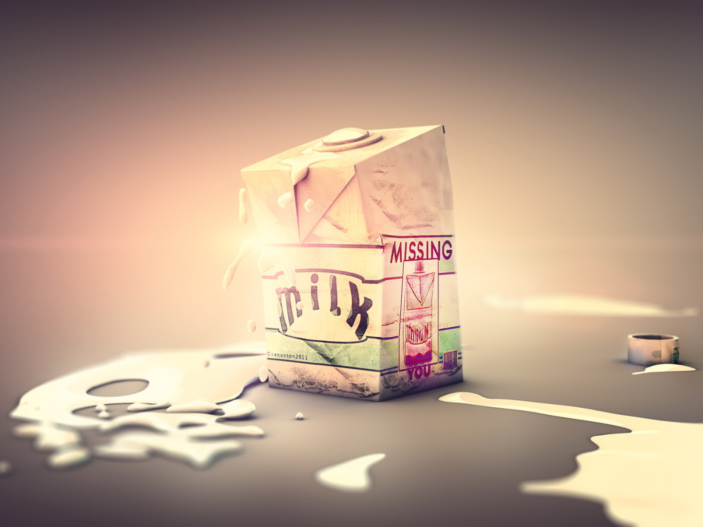 Разлитое молоко