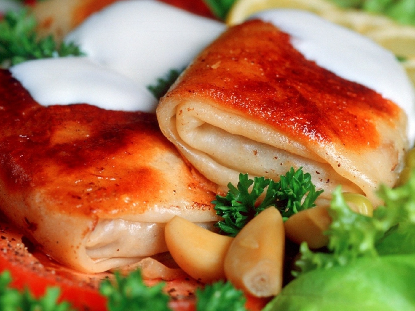 Блины с начинкой