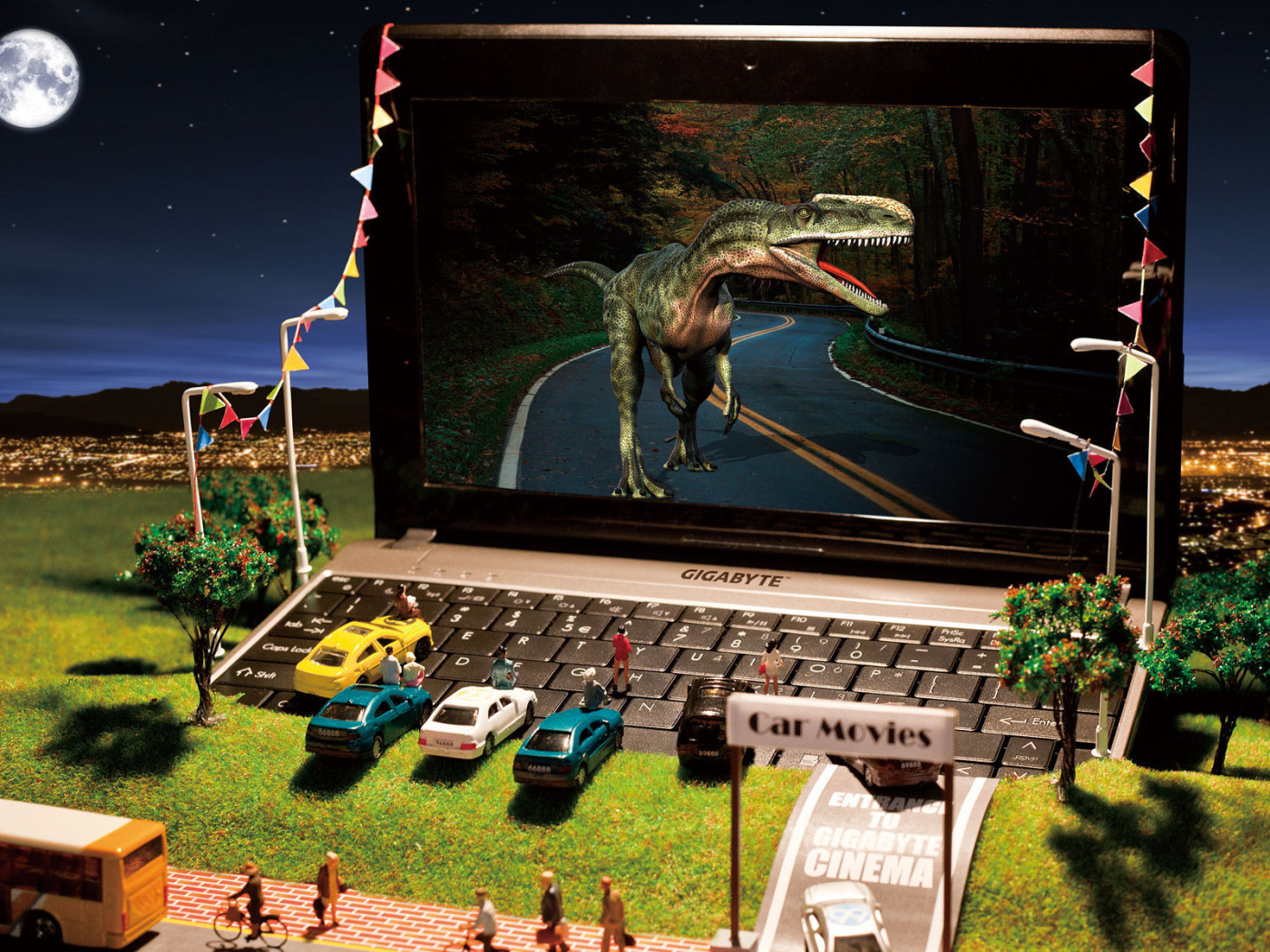 Автомобильный кинотеатр