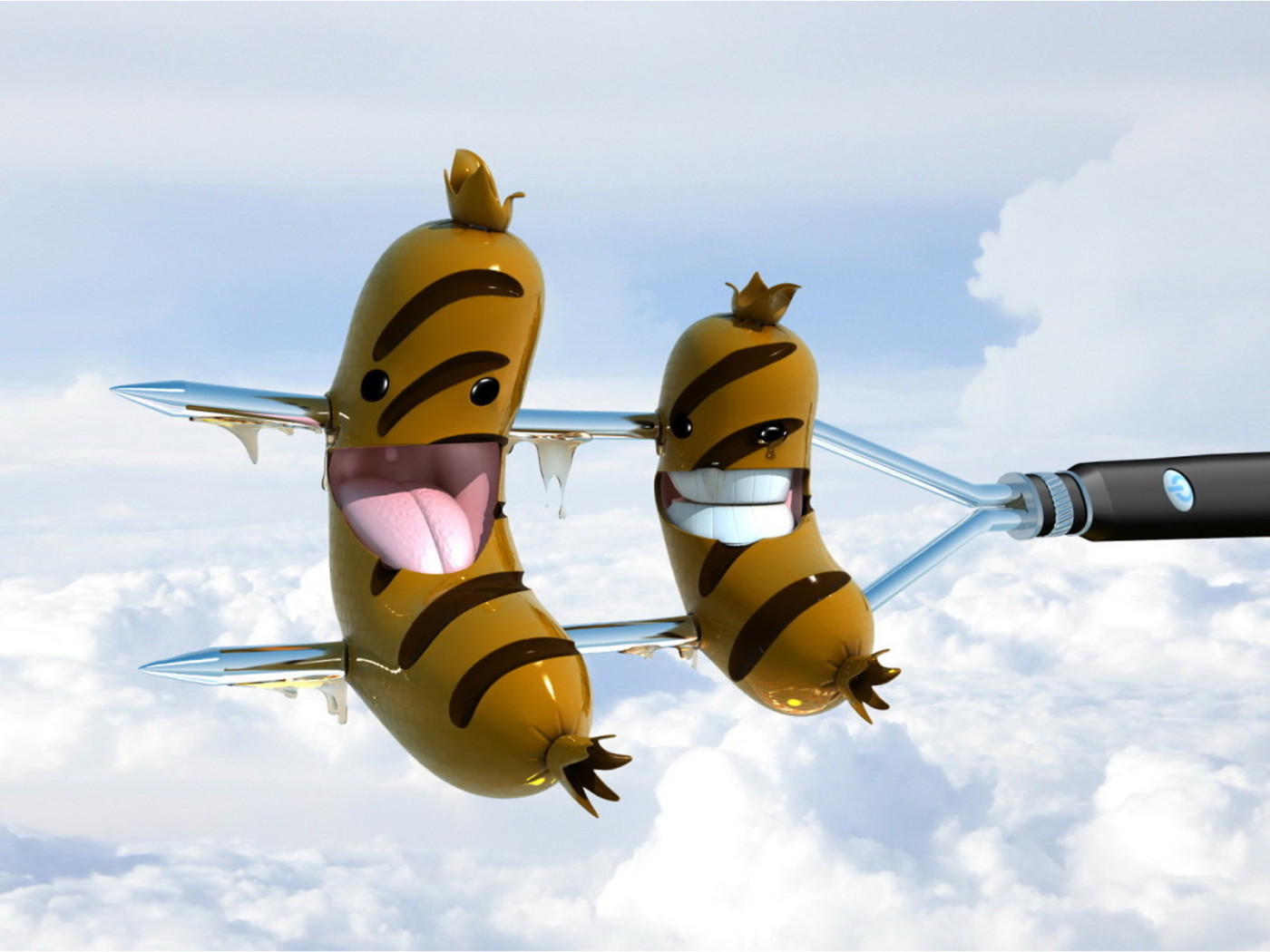 Веселые сосиски