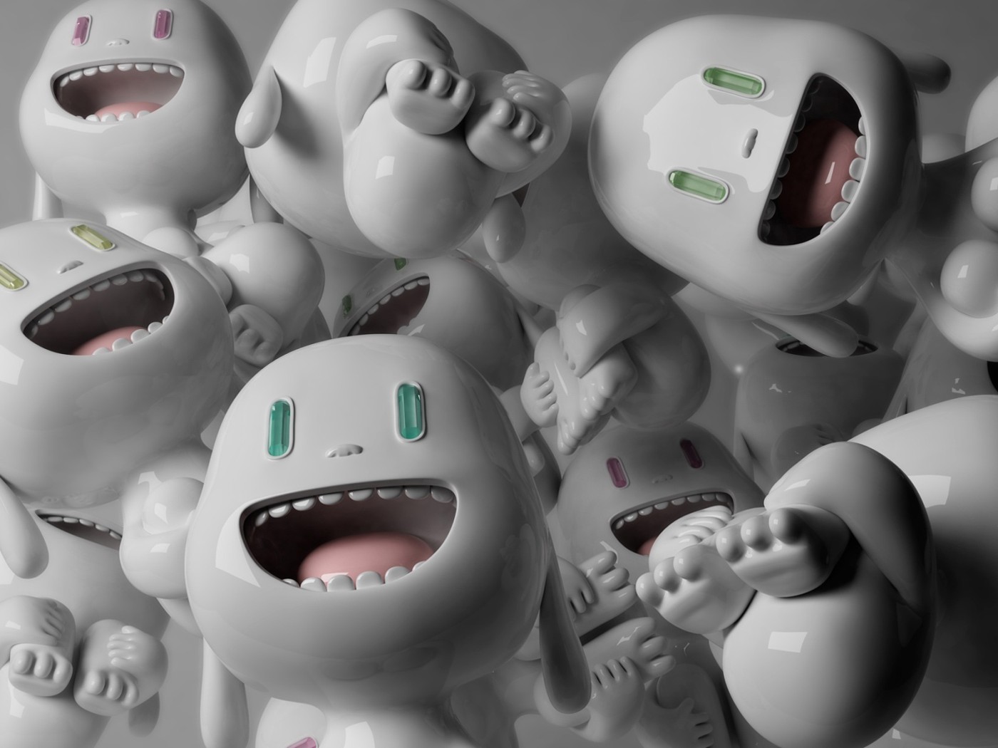 Счастливые человечки