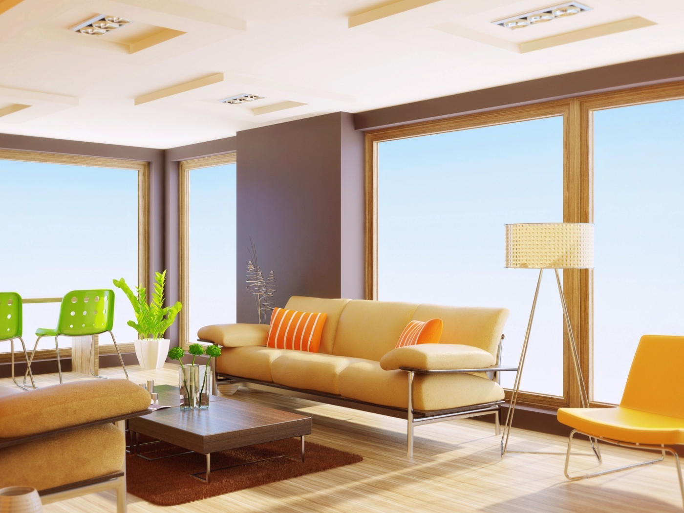 Интерьер гостиной