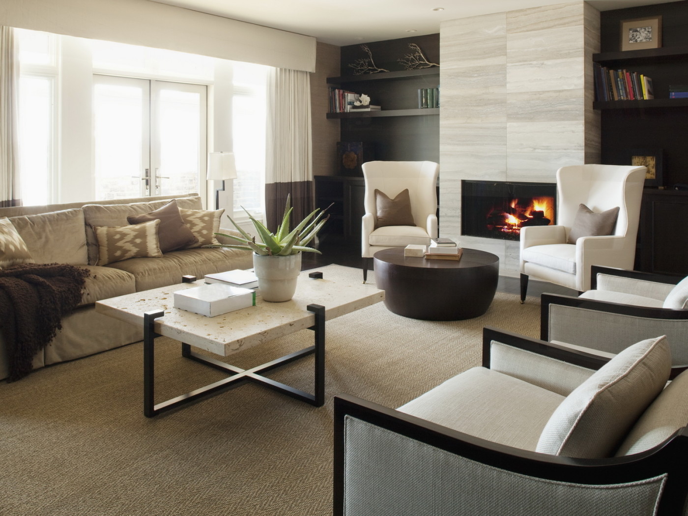 Интерьер гостинной