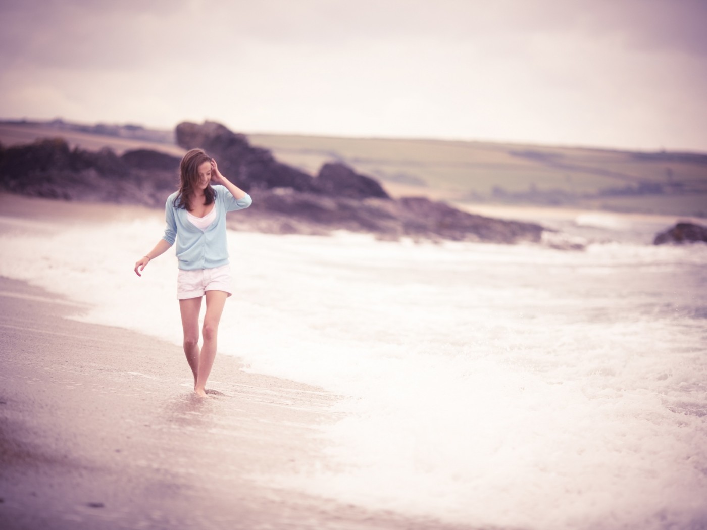 Прогулка по пляжу