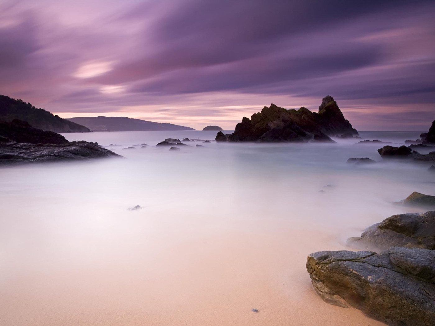 Туман на берегу