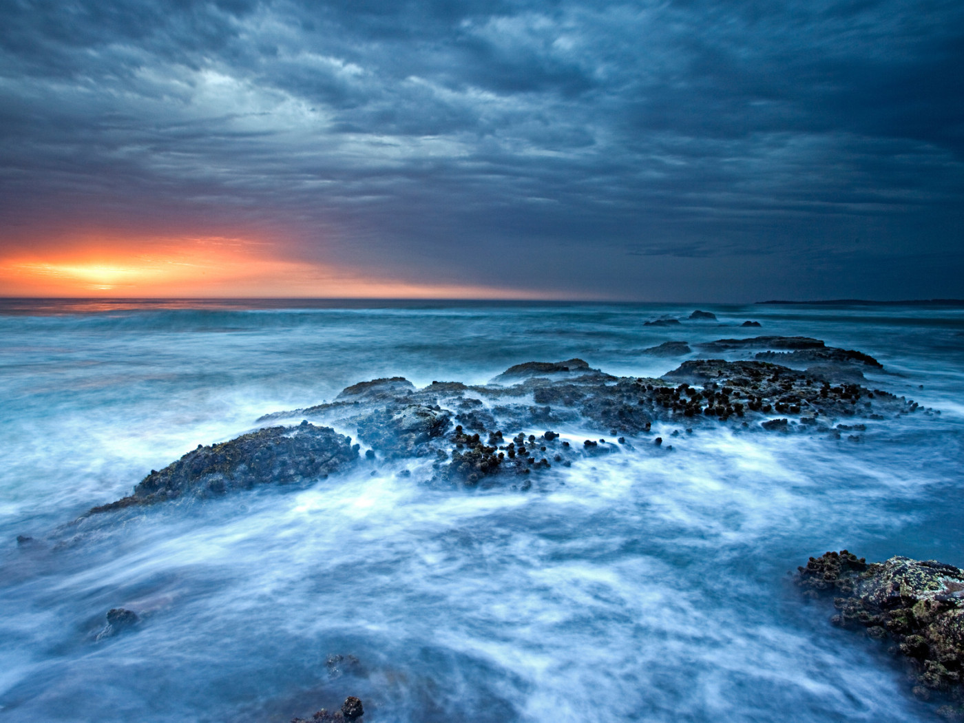 Морской закат