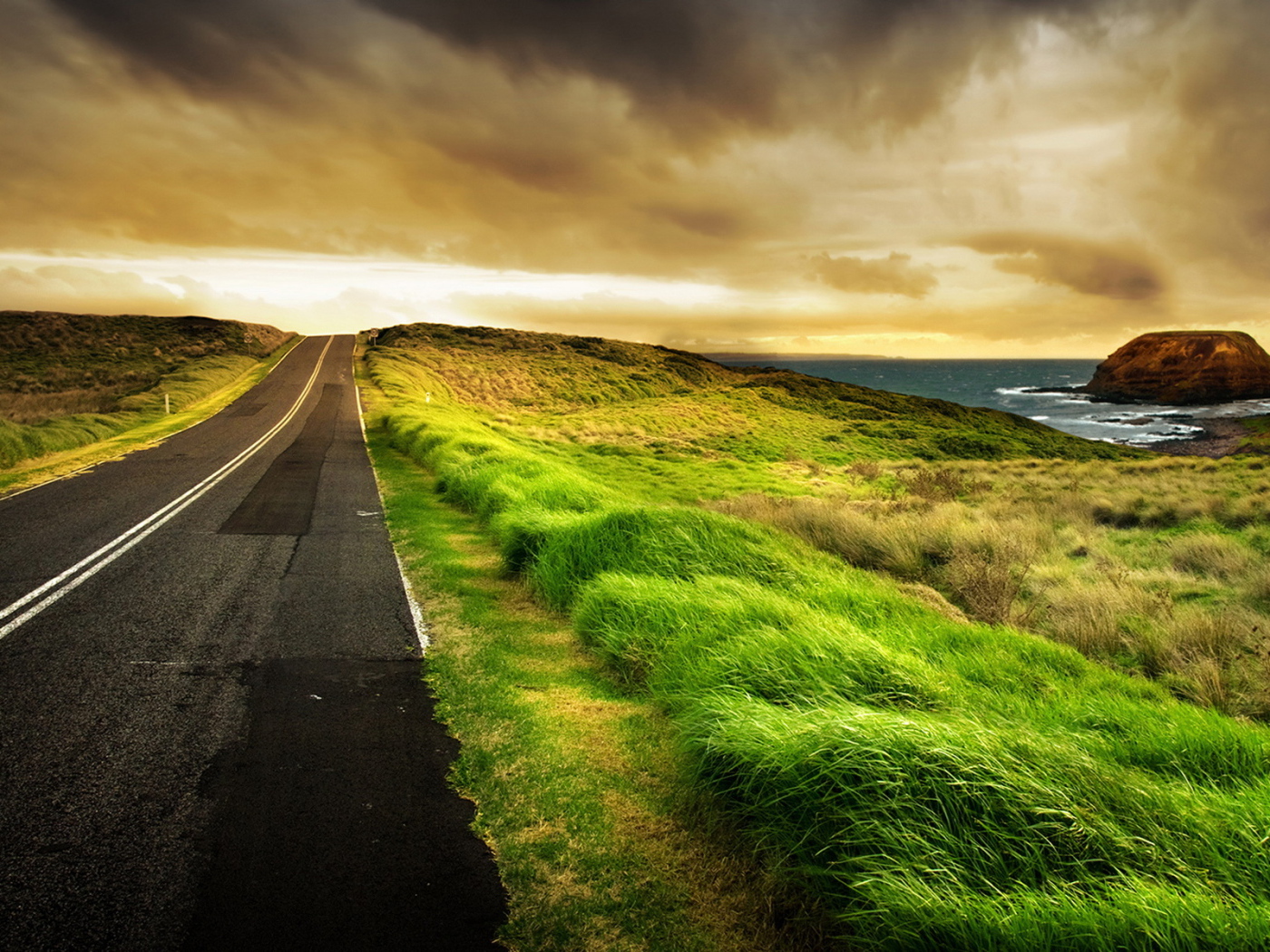 Дорога на побережье