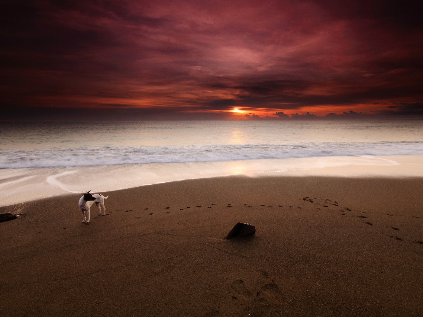 Фото Вечер на морском берегу