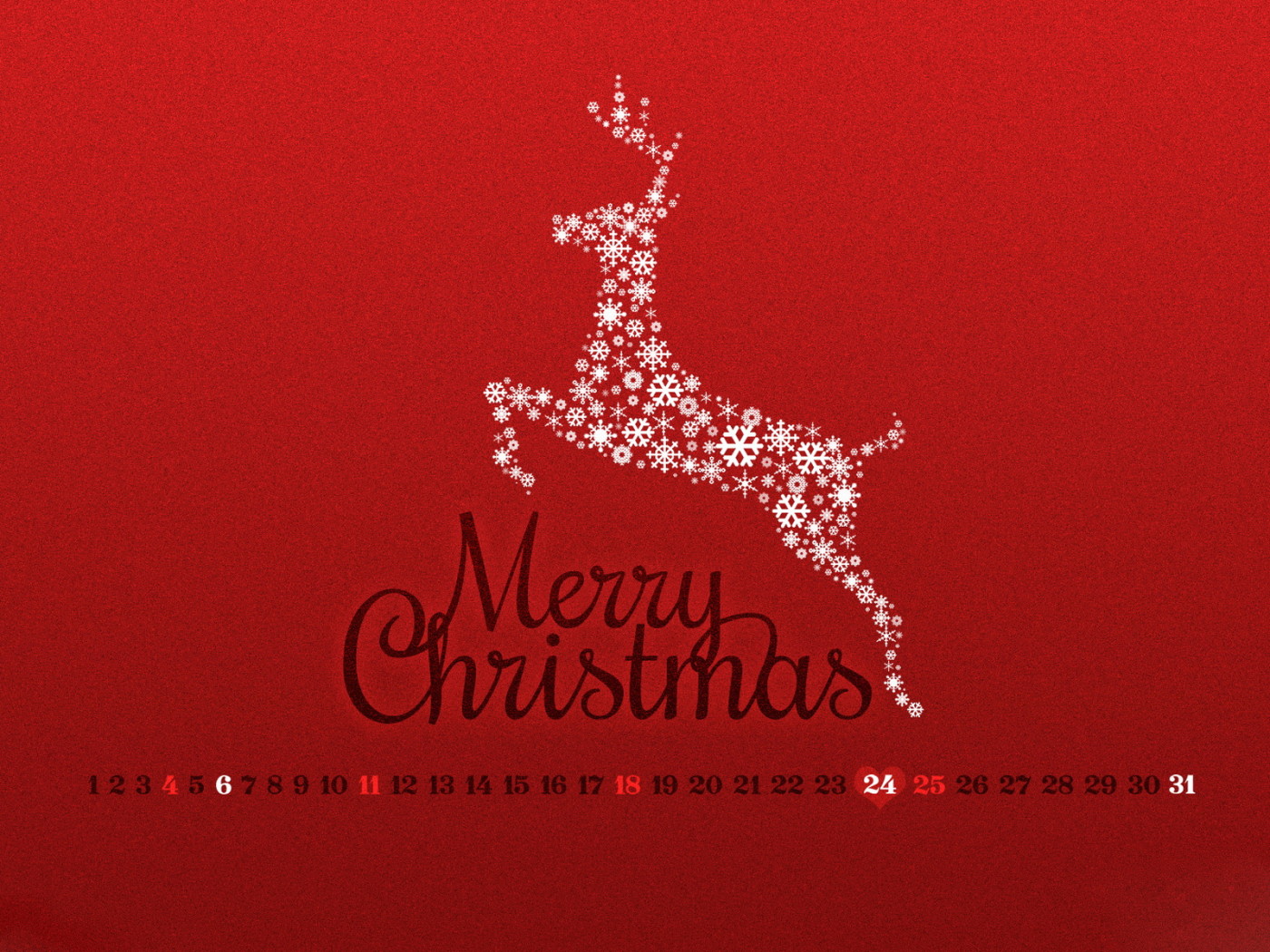 Календарь на декабрь