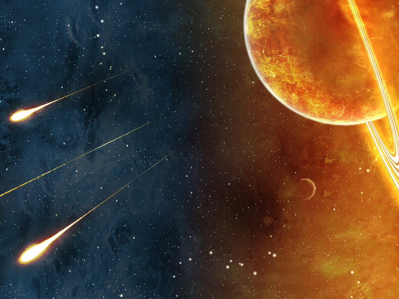 Кометы и планета