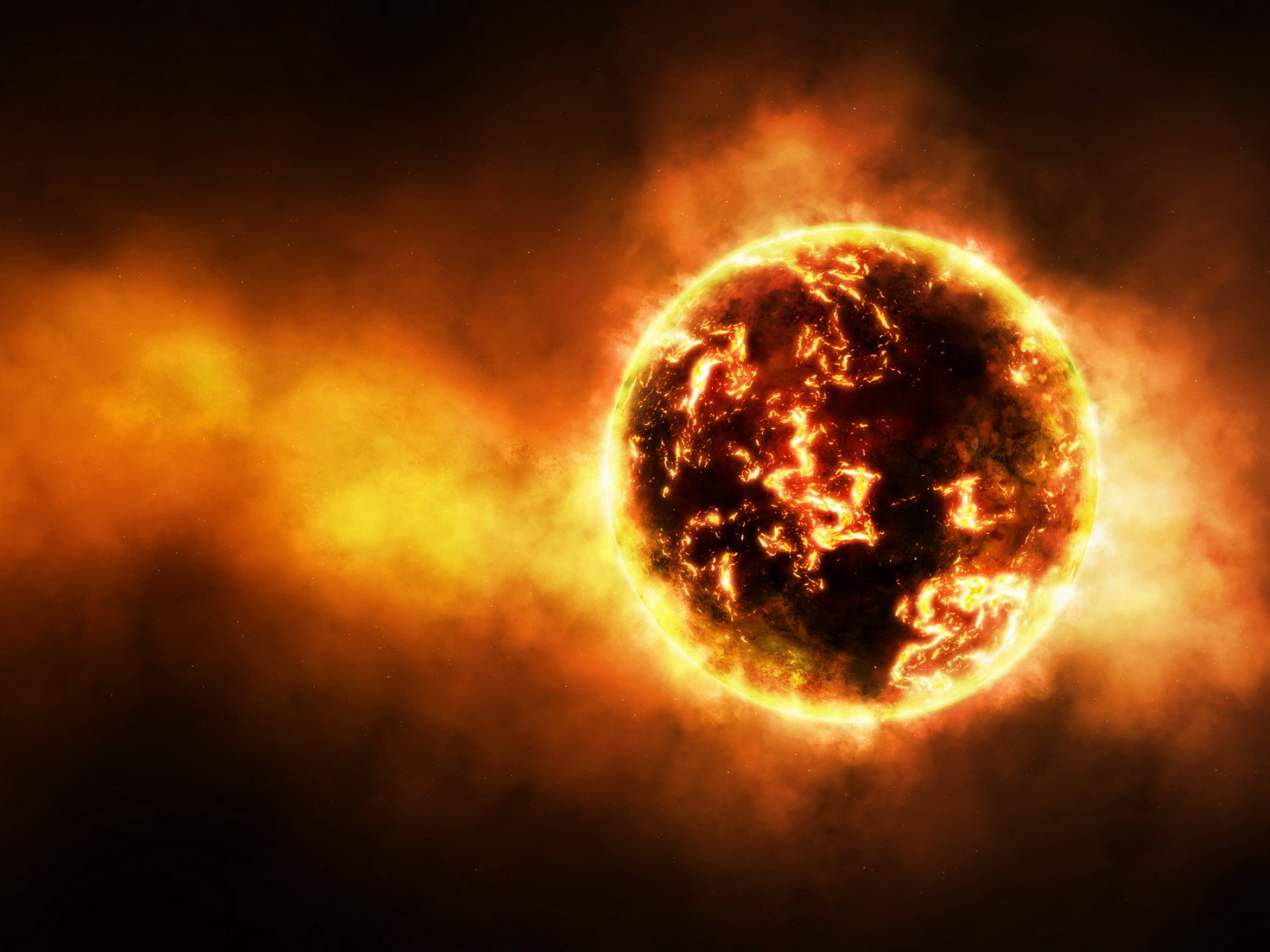 Огненная планета