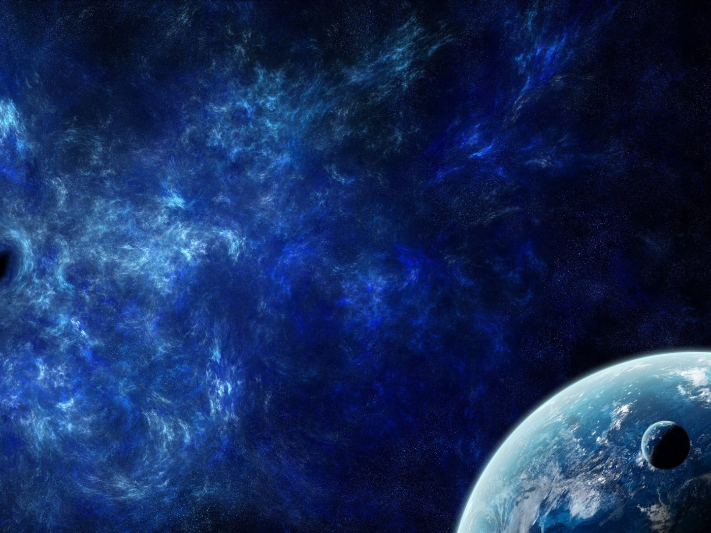 Планета со спутником