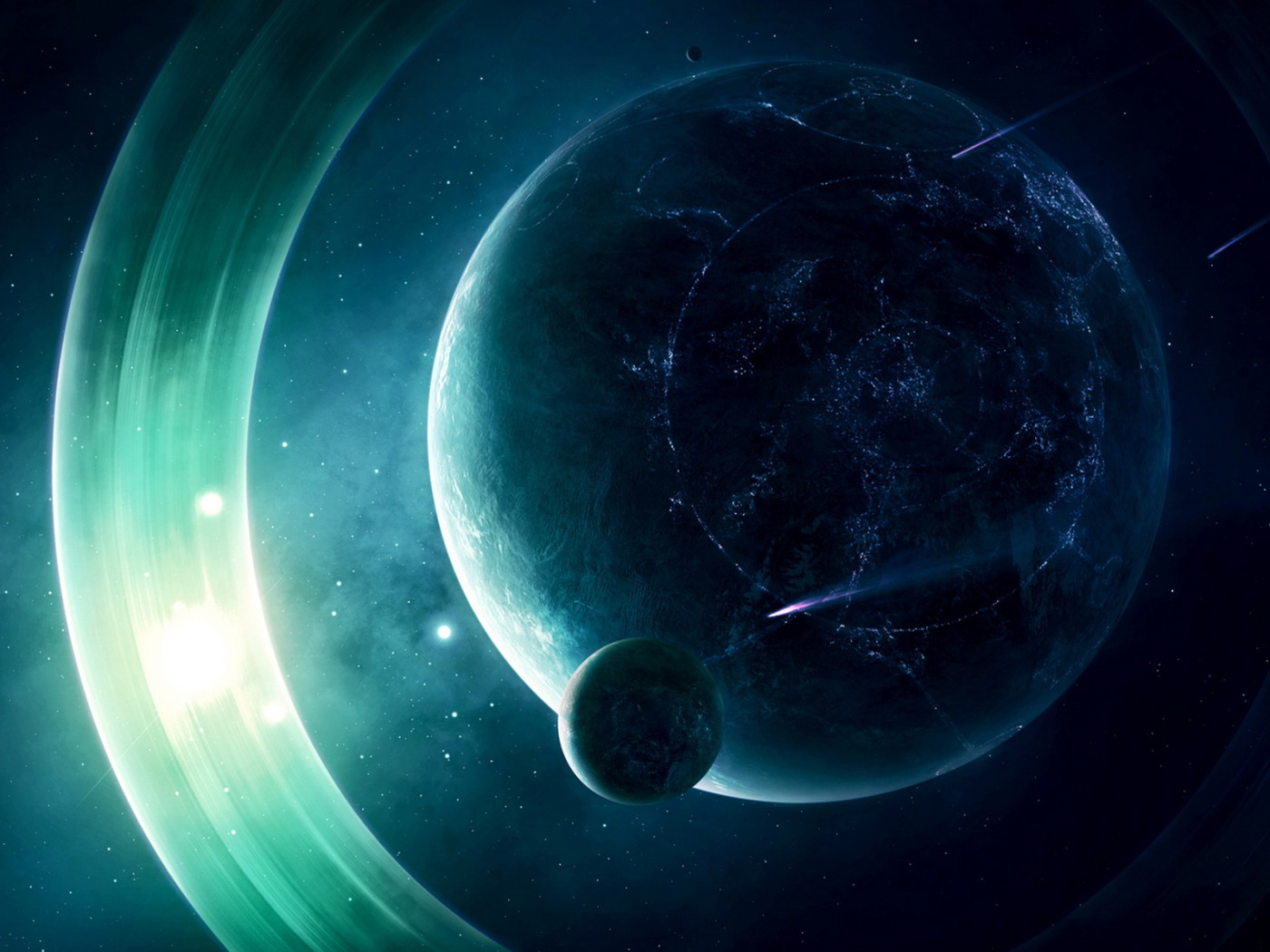 Планета с кольцами