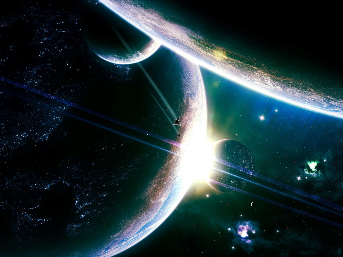 Планеты и корабли