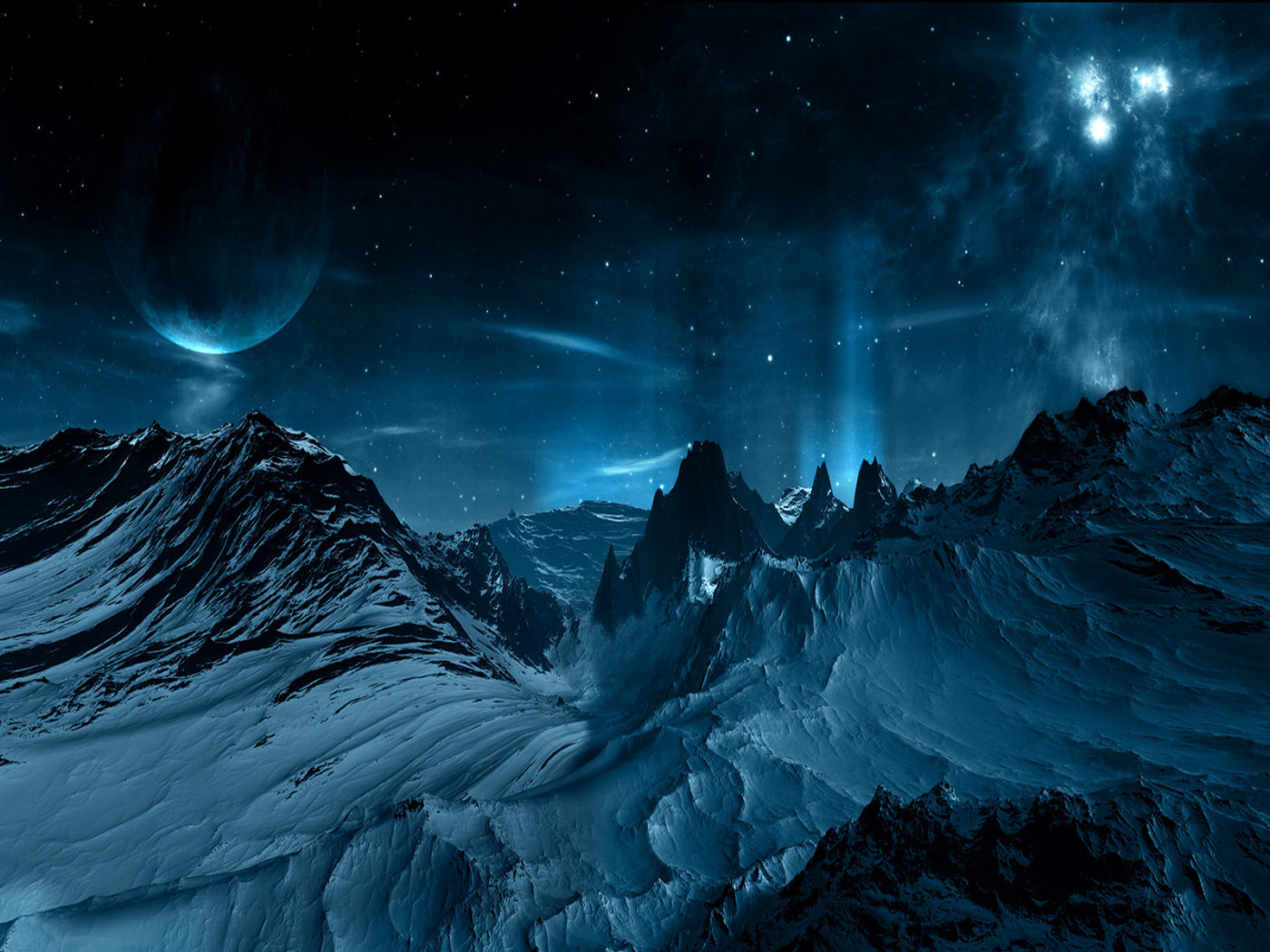 Поверхность планеты