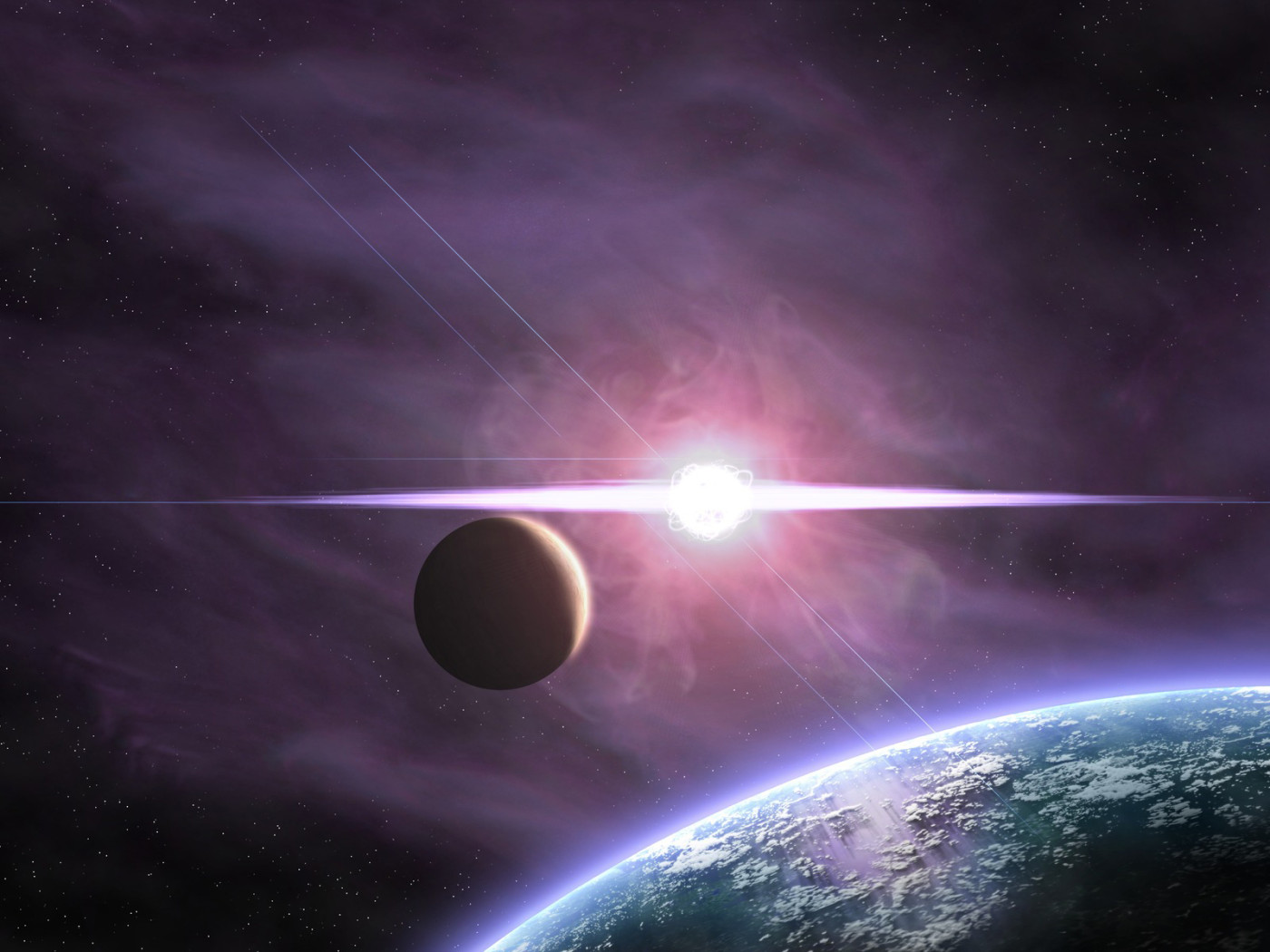 Вспышка на звезде