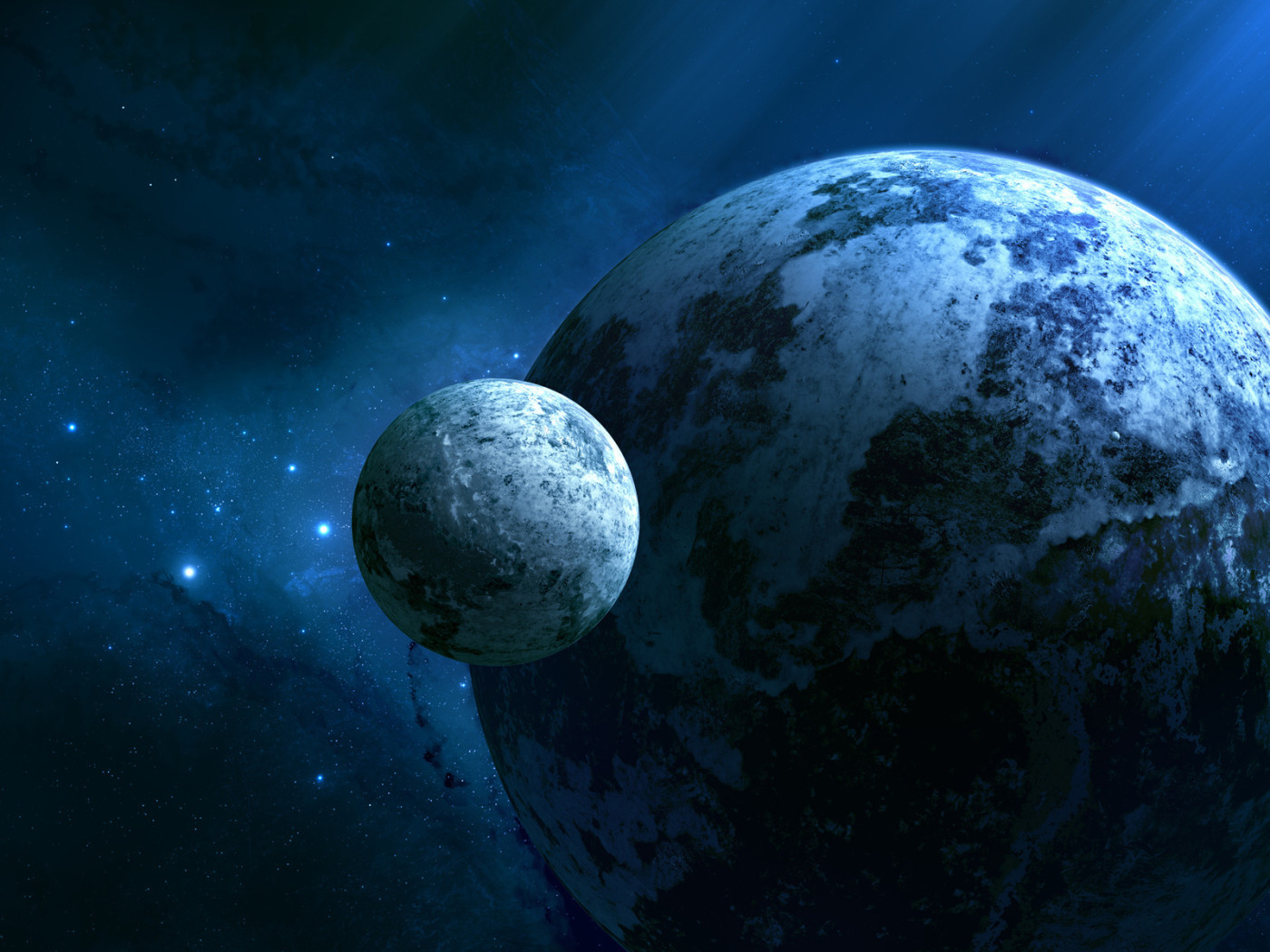Планета и ее спутник