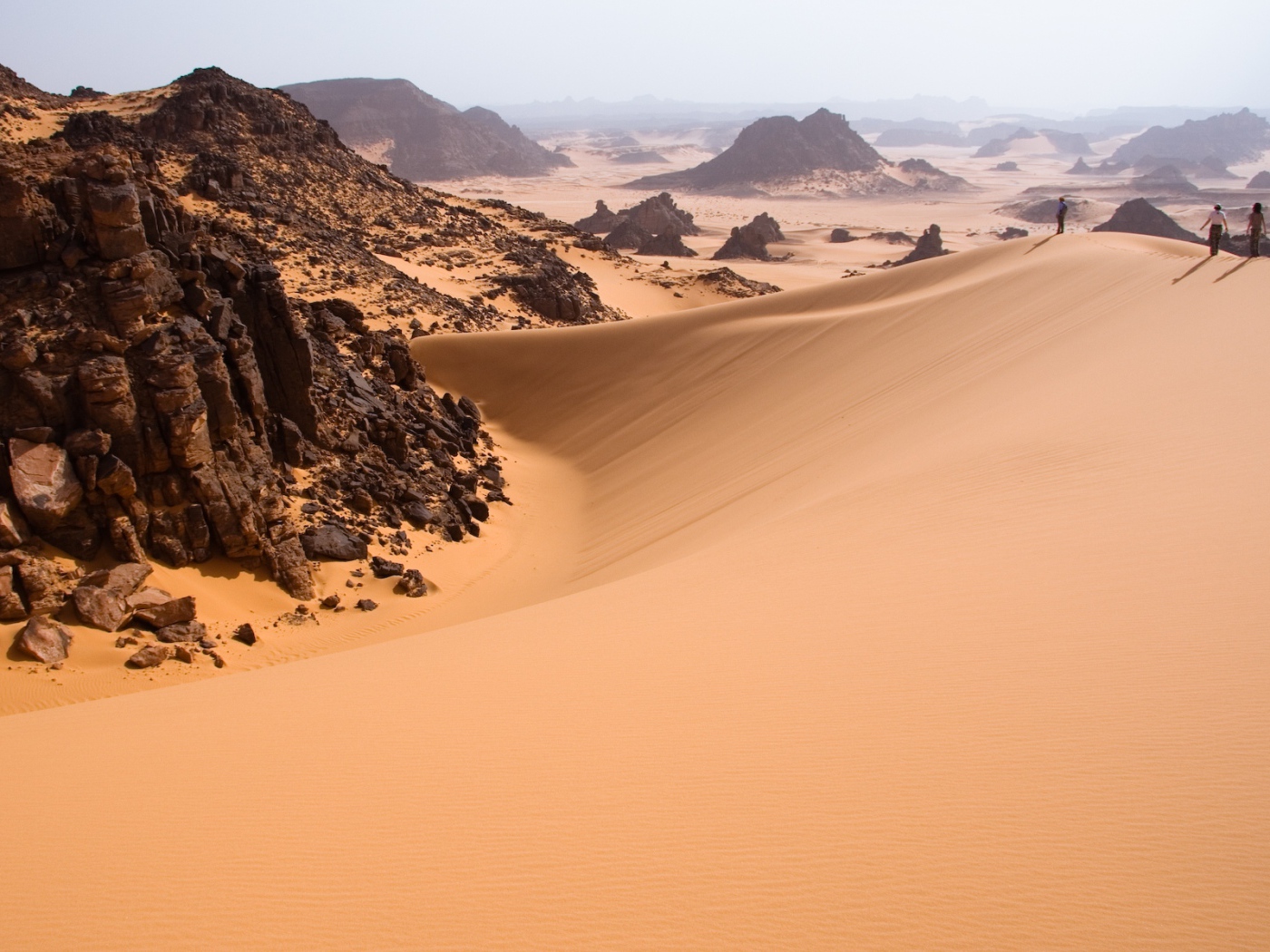 Песчаные дюны Ливия