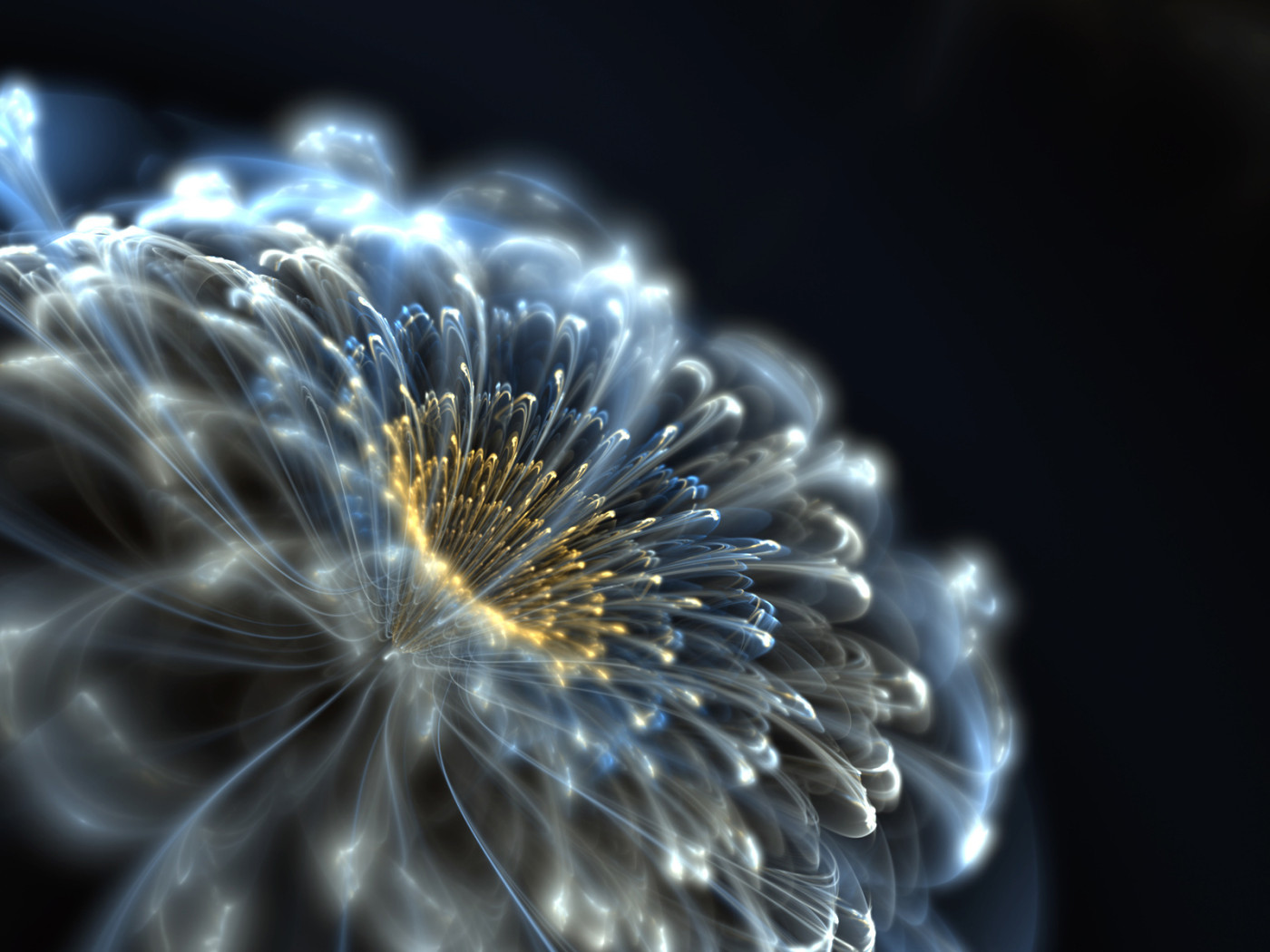 Неоновый цветок