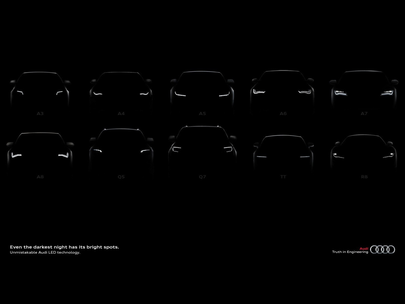 Модельный ряд Audi