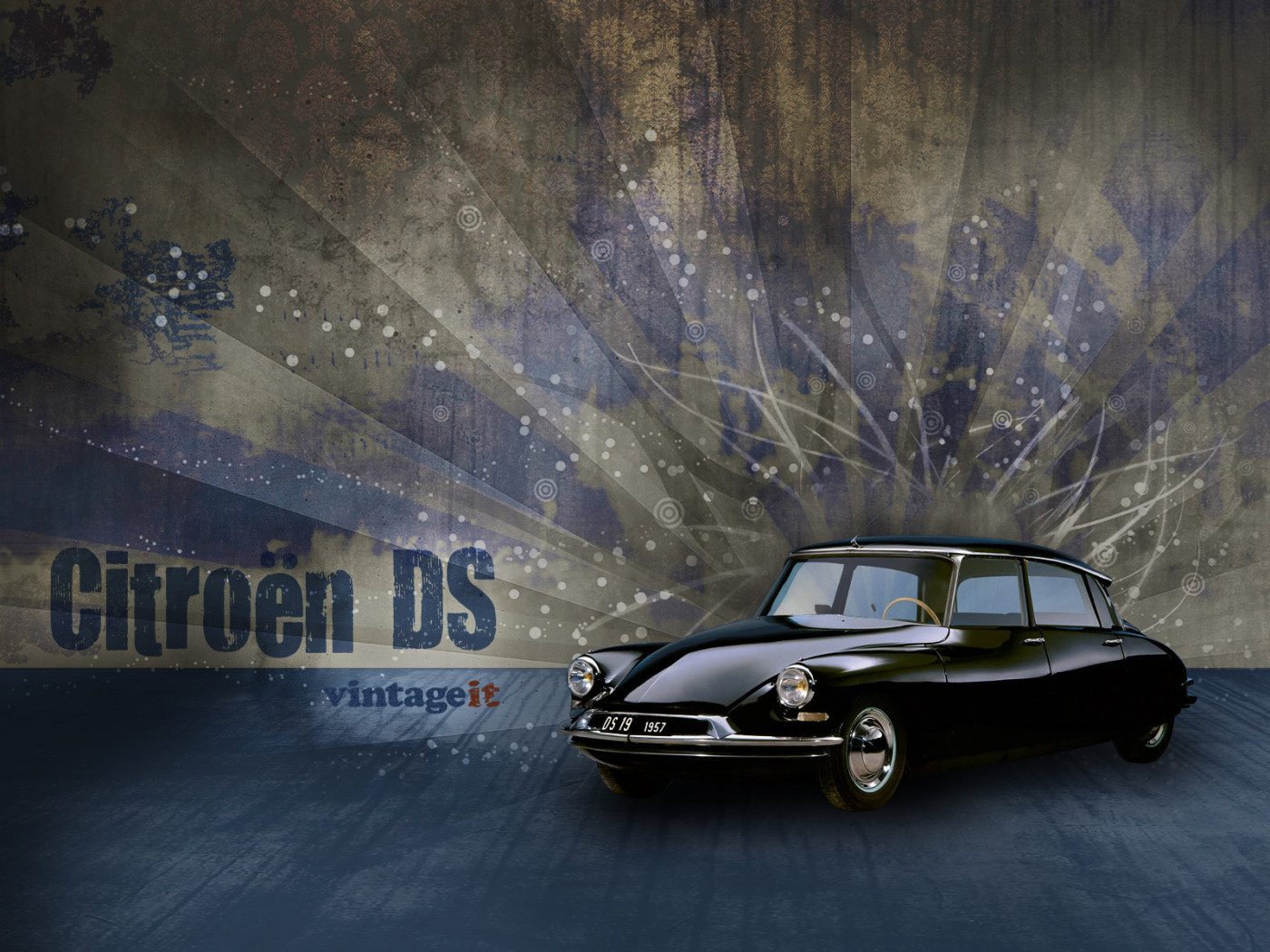 Citroen DS Винтажные обои