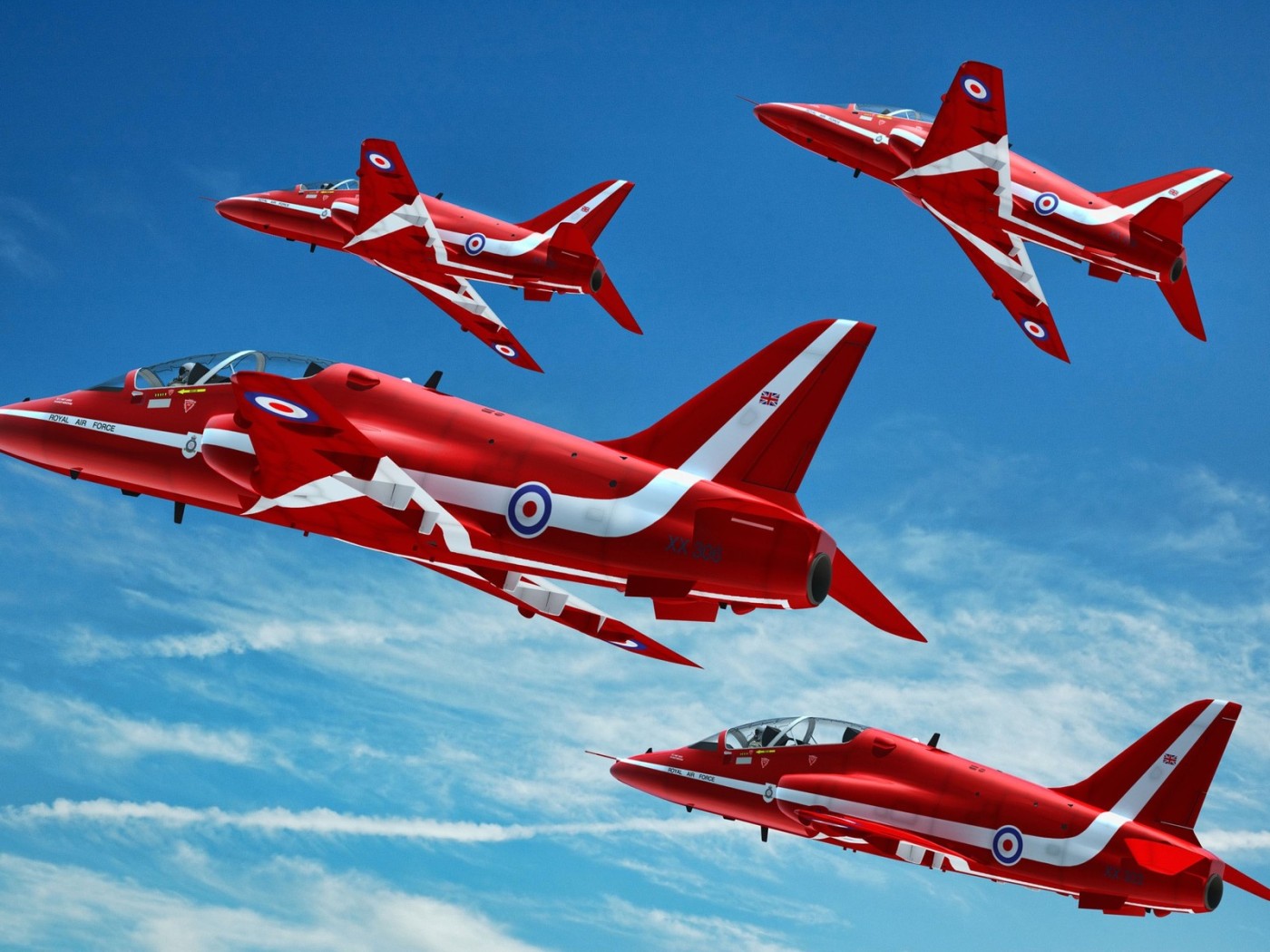 Красные самолеты