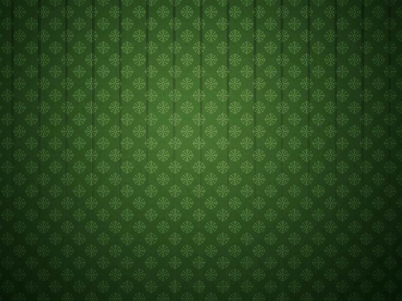 Зеленые снежинки