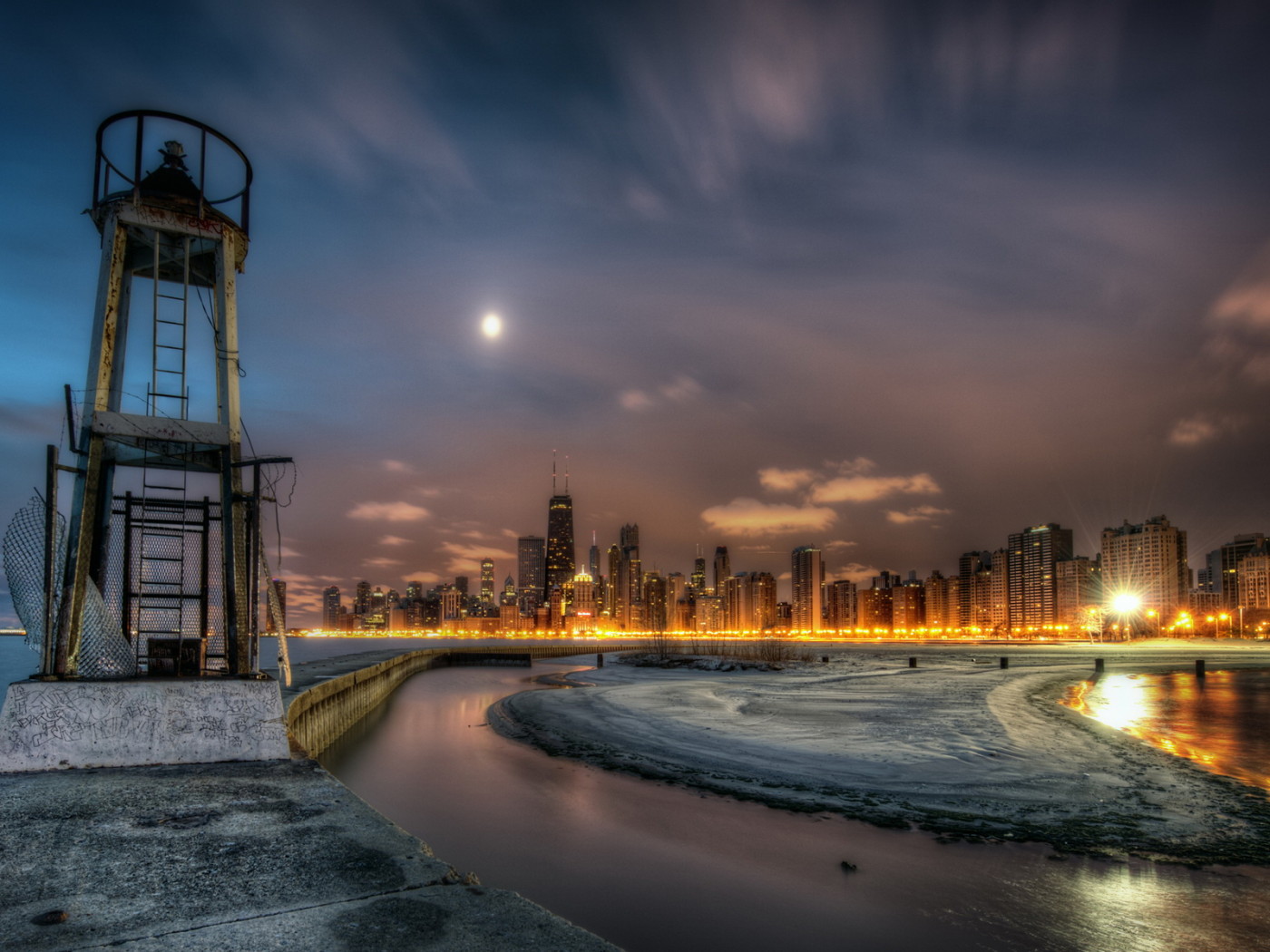 Ночной город