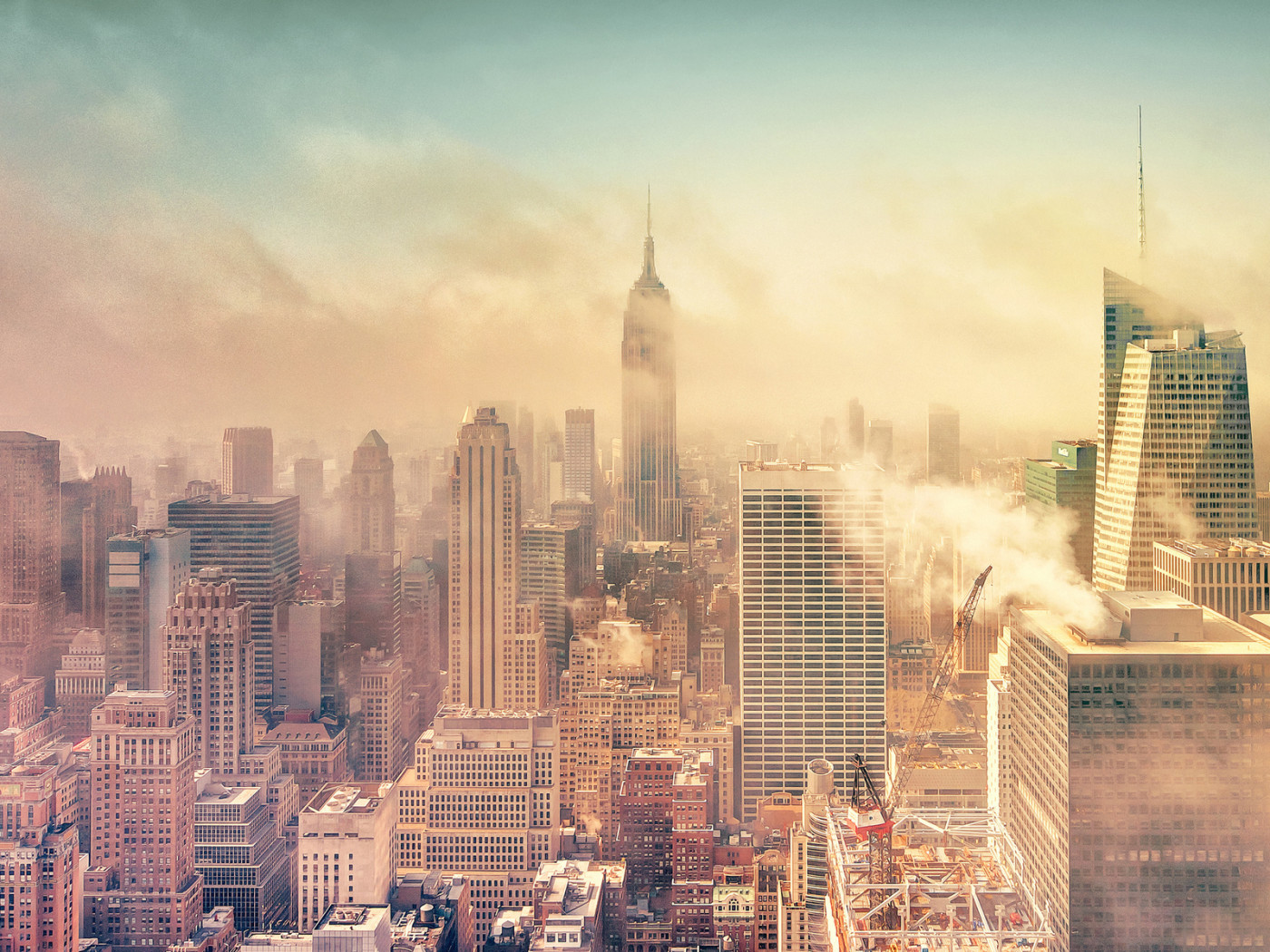 Smog over Manhattan