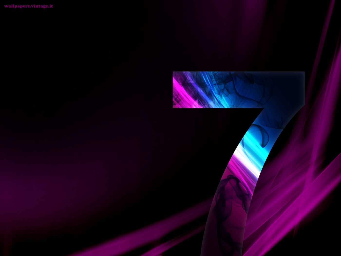 Purple Windows 7