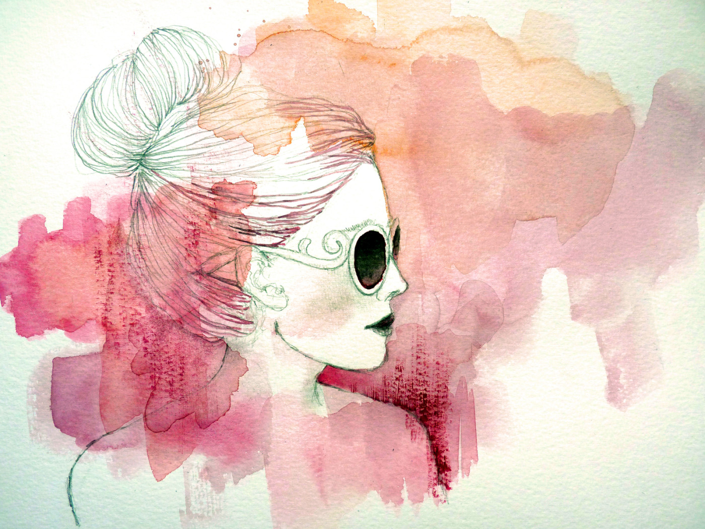 Девушка профиль