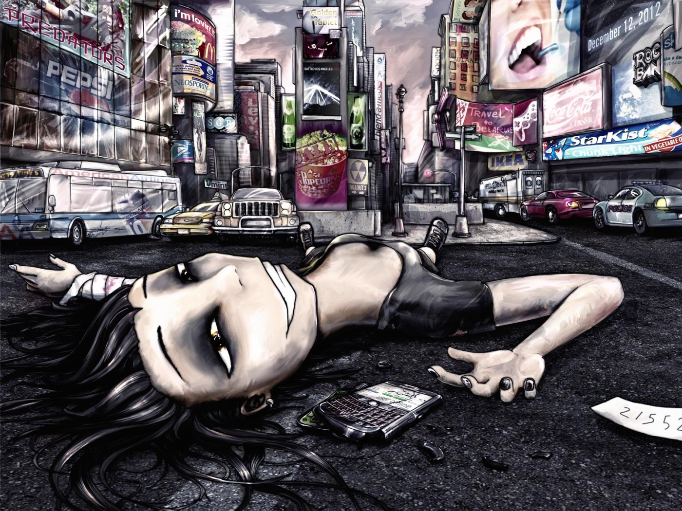 Готическая девушка