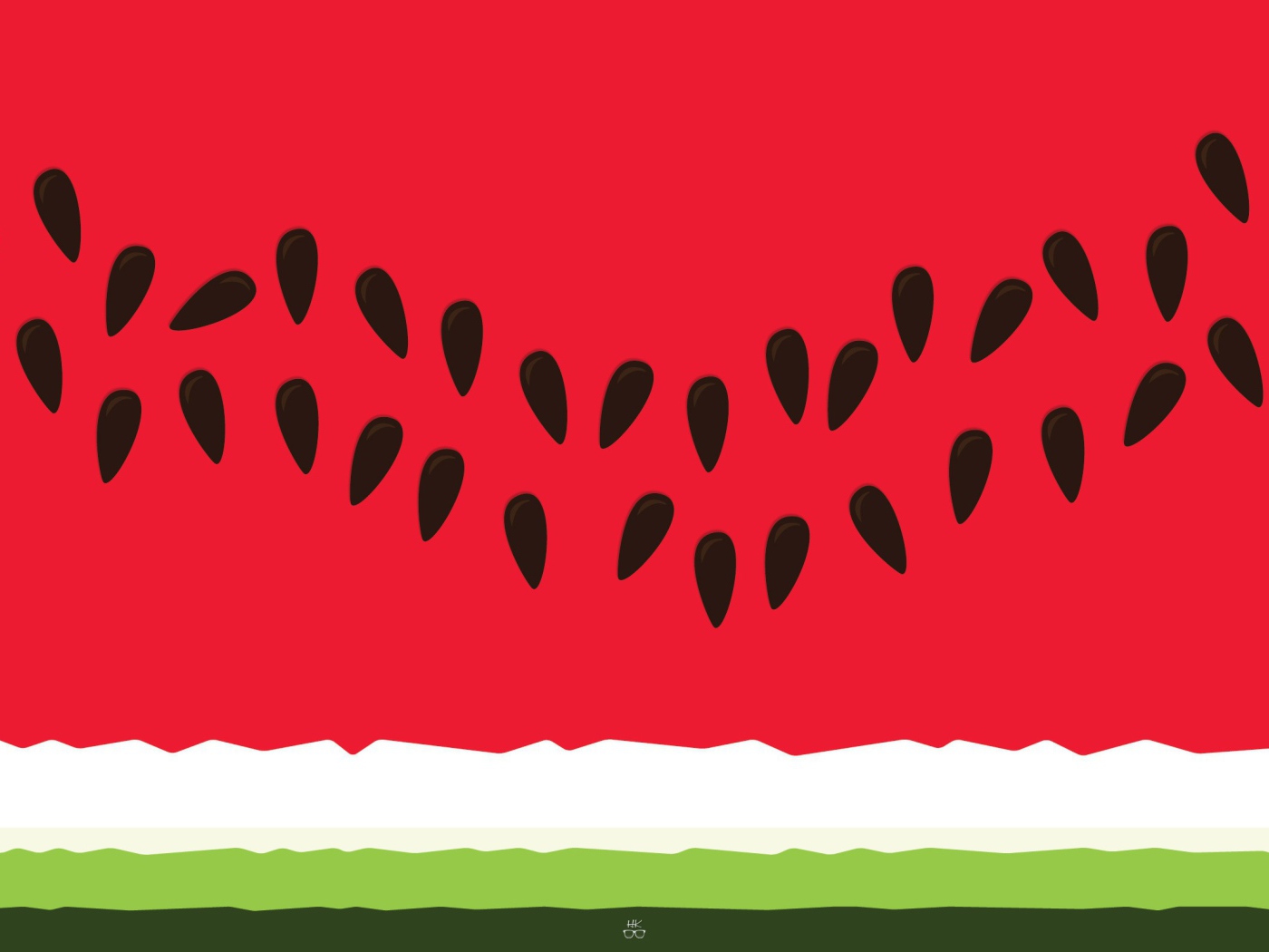 Арбуз в векторе