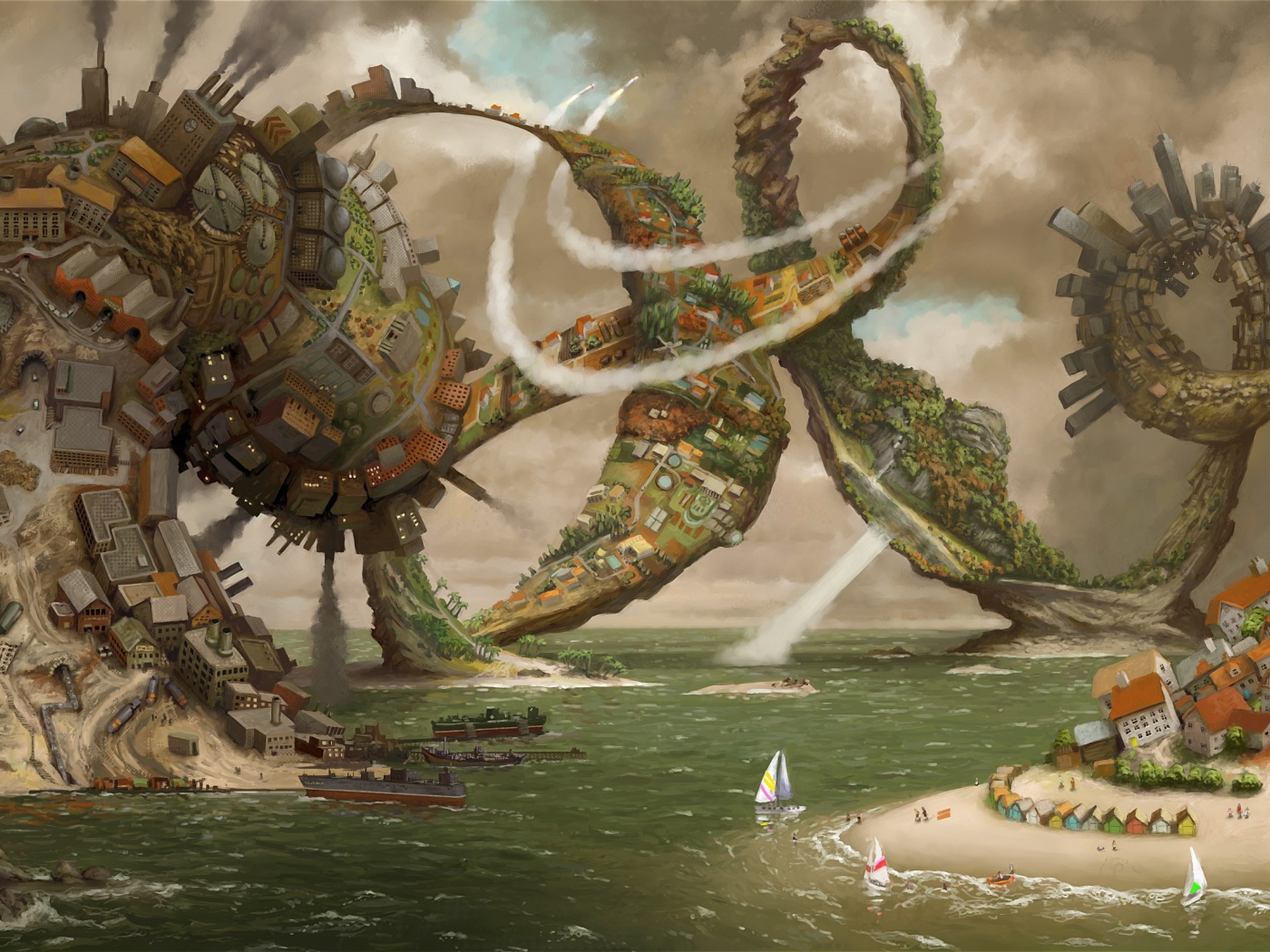 Фантастический город