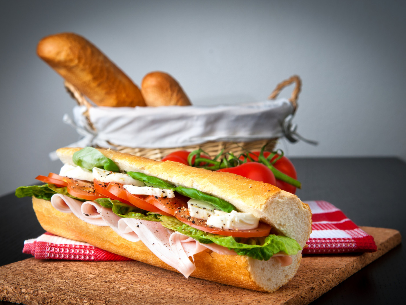 Большой сэндвич