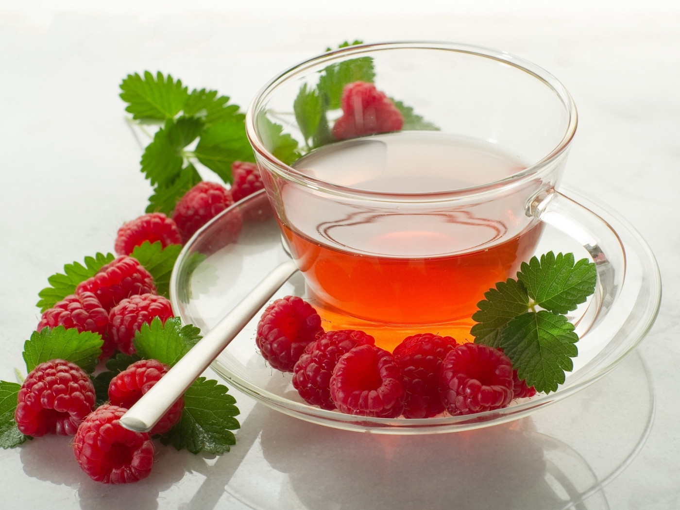 Малиновый чай