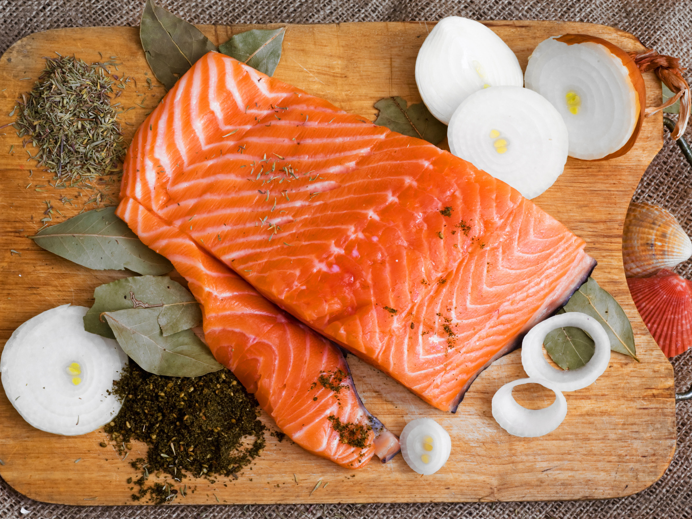 Красная рыба