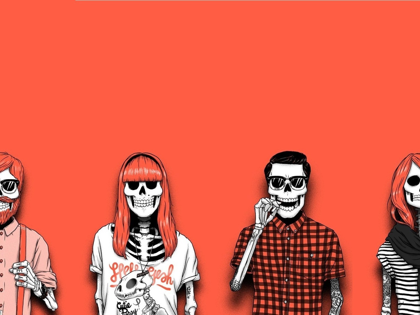 Веселые черепа