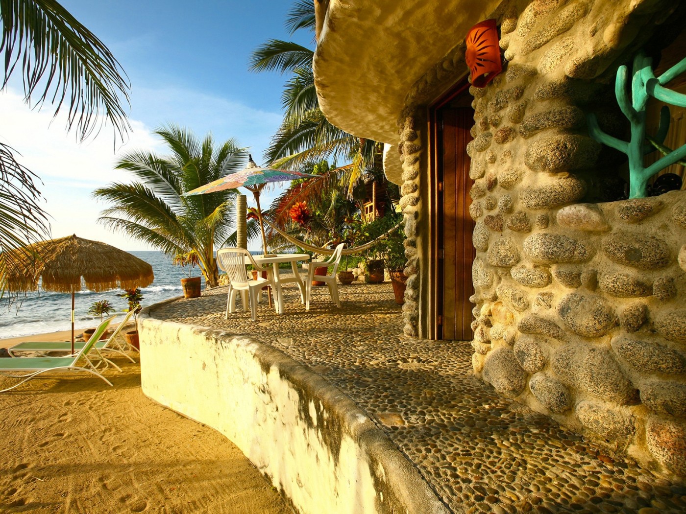 Утро на пляже