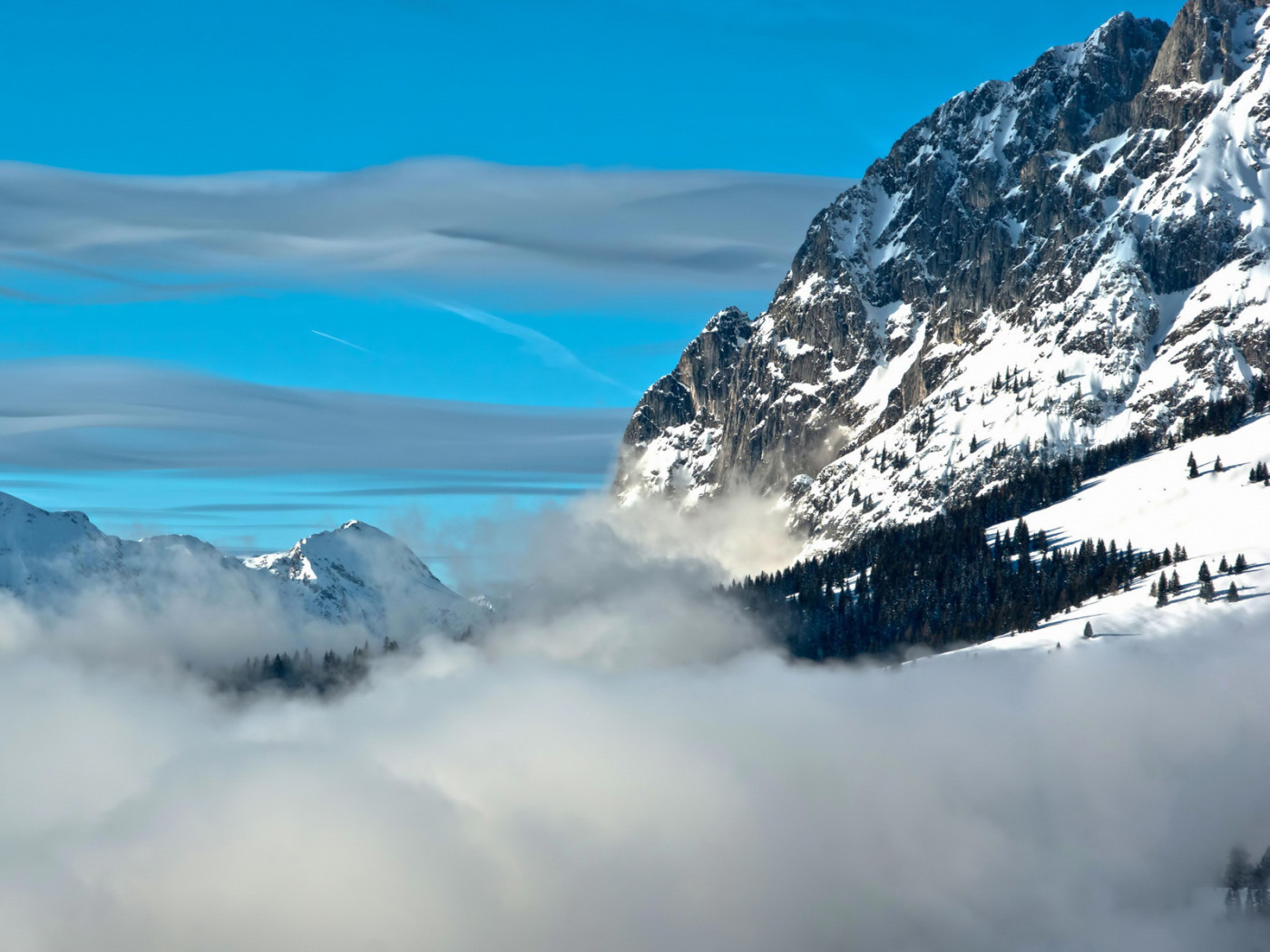 Снежные склоны