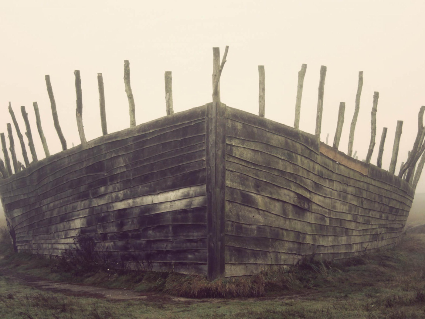 Лодка в тумане